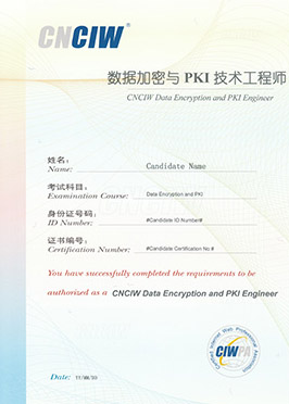 數據加密與PKI技術工程師
